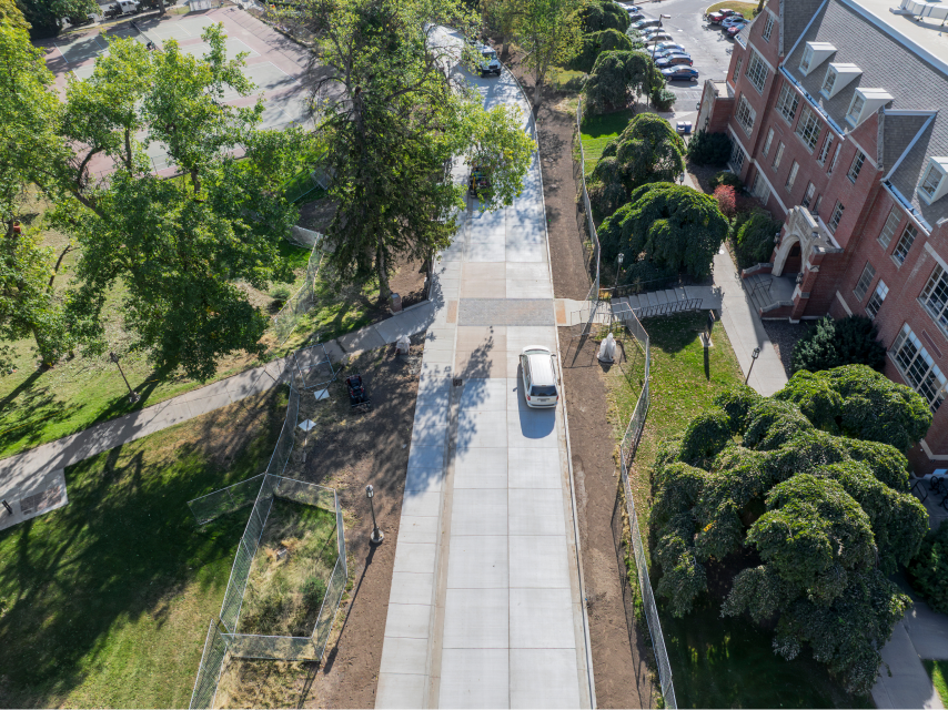 Erosion control with hydroseeding